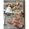 Image 3 : ASSORTED COLLECTION OF VINTAGE AND ANTIQUE DOLLS, SOME PORCELAIN AND WITH ACCESSORIES