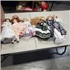 Image 1 : ASSORTED COLLECTION OF VINTAGE AND ANTIQUE DOLLS, SOME PORCELAIN AND WITH ACCESSORIES