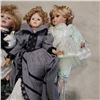 Image 2 : ASSORTED COLLECTION OF VINTAGE AND ANTIQUE DOLLS, SOME PORCELAIN AND WITH ACCESSORIES