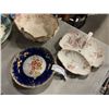 Image 2 : ASSORTED ANTIQUE CHINA SERVING PLATES AND DIVIDED DISH