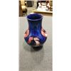 Image 1 : MOORCROFT VASE, 7 INCH TALL, NO CHIPS OR CRACKS
