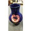 Image 2 : MOORCROFT VASE, 7 INCH TALL, NO CHIPS OR CRACKS