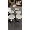 Image 2 : APPROX 18PCS GERMAN TEA SET, WITH TEA POT, SCREAM AND SUGAR, MUGS AND PLATES