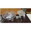 Image 2 : ASSORTED CUT CRYSTAL AND PINWHEEL ITEMS, INCLUDING LARGE DECANTER
