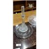 Image 3 : ASSORTED CUT CRYSTAL AND PINWHEEL ITEMS, INCLUDING LARGE DECANTER