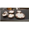 Image 1 : 32 PCS OF ROYAL ALBERT OPLD COUNTRY ROSE CHINA, INLCUDING PLATES AND BOWLS, AND 2PC LIDDED DISH