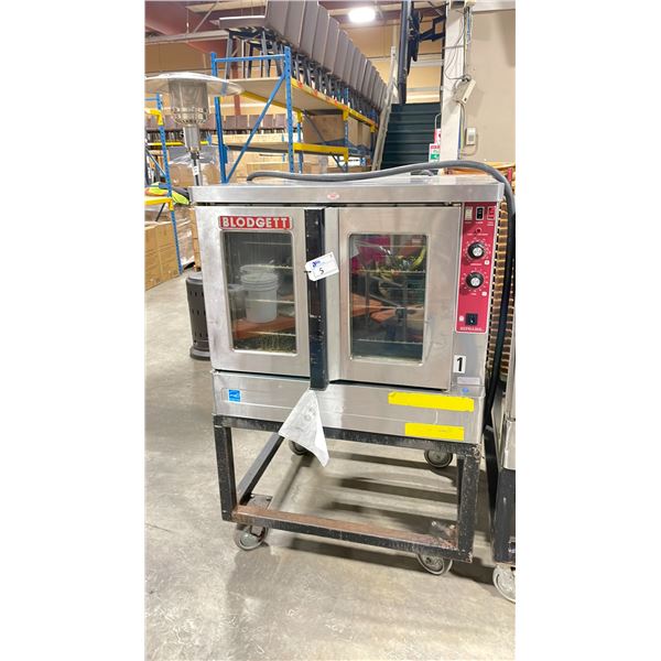 BLODGETT ZEPHAIRE 240E STAINLESS STEEL COMMERCIAL GLASS FRONT ELECTRIC 208V SINGLE PHASE CONVECTION