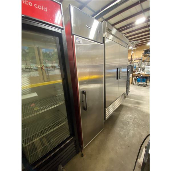 COLDSTREAM RSCP24RJ 24"W X 31"D X 81"H STAINLESS STEEL 115V SINGLE DOOR REFRIGERATOR