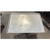 Image 2 : 20 TRAY ALUMINUM MOBILE COMMERCIAL BAKERS RACK WITH 20 LARGE BAKING SHEETS
