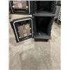Image 3 : CAMBRO BLACK 2 BAY MOBILE FOOD TRANSPORT CONTAINER - 21"W X 27"D X 54"H