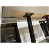 Image 3 : WHITE VINYL TOP 55"W X 26"D RECTANGULAR 29 1/2"H COMMERCIAL DROP SIDE RESTAURANT / BANQUET TABLE