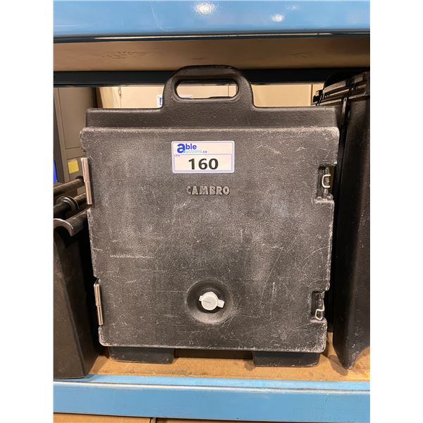 CAMBRO BLACK COMMERCIAL INSULATED FOOD TRANSPORT CONTAINER