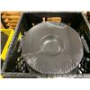 Image 2 : 5 PLASTIC CRATES OF 11 1/2" BLACK COMMERCIAL RESTAURANT SOUP PLATES *PLASTIC CRATES INCLUDED*