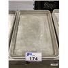 Image 2 : STACK OF 17" X 12" COMMERCIAL BAKING SHEETS