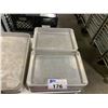 Image 2 : 2 STACKS OF 12" X 9" COMMERCIAL BAKING SHEETS