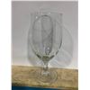 Image 2 : 4 CRATES OF COMMERCIAL RESTAURANT FLUTED WATER GLASSES *CRATES INCLUDED*