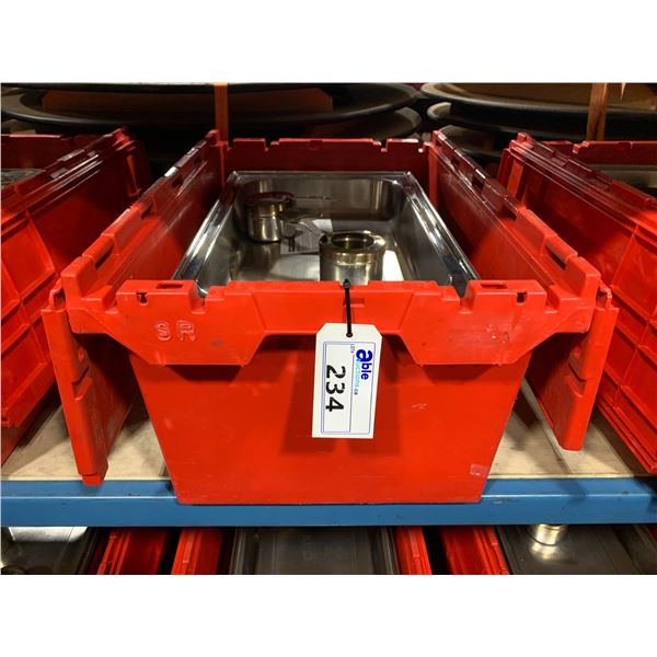 STAINLESS 22" X 14" COMMERCIAL RESTAURANT CHAFING DISH IN CRATE *CRATE INCLUDED*
