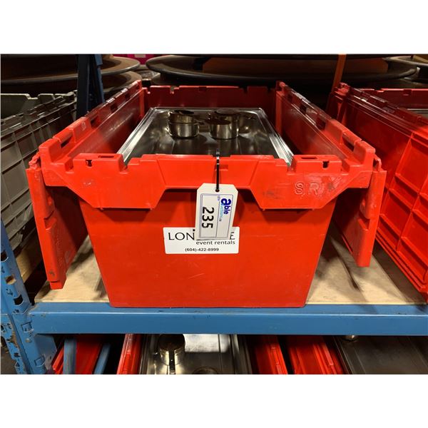 STAINLESS 22" X 14" COMMERCIAL RESTAURANT CHAFING DISH IN CRATE *CRATE INCLUDED*