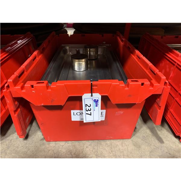 STAINLESS 22" X 14" COMMERCIAL RESTAURANT CHAFING DISH IN CRATE *CRATE INCLUDED*