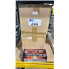 Image 1 : 2 CASES OF 9" X 7" HEAVY DUTY ODOR RESISTANT STORAGE BAGS 18 BOXES PER CASE 35 BAGS PER BOX