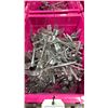Image 2 : 3 BINS OF STAINLESS STEEL SQUARE ENDED CUTLERY FORK/KNIFE/SPOON *BINS INCLUDED*