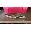 Image 3 : BIN OF STAINLESS SMALL SERVING TONGS *BIN INCLUDED*
