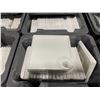 Image 2 : 6 BINS OF FORTESSA FORTALUX SUPERWHITE COCKTAIL PLATES / WINE GLASS HOLDER *BINS INCLUDED*