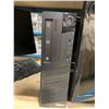 Image 2 : LENOVO THINKCENTRE M83 DESKTOP COMPUTER (NO HDD), KEYBOARD, MOUSE & 4 ASSORTED MONITORS W/POWER