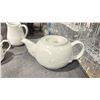 Image 3 : SHELF OF COMMERCIAL RESTAURANT TRAYS OF CREAMERS & TEA POTS *TRAYS INCLUDED*
