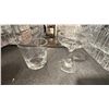 Image 3 : SHELF OF COMMERCIAL RESTAURANT TRAYS OF WINE GLASSES & CHAMPAGNE COUPES *TRAYS INCLUDED*