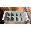 Image 3 : SHELF OF COMMERCIAL RESTAURANT DISHWASHER CUTLERY RACKS