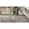 Image 2 : SHELF OF COMMERCIAL RESTAURANT TRAYS OF BANQUET GOBLETS *TRAYS INCLUDED*
