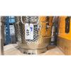 Image 2 : 6- LARGE HAMMERED STAINLESS STEEL DOUBLE WALL ICE MERCHANDISERS & 9