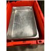 Image 2 : BIN OF 21" X 13" COMMERCIAL RESTAURANT STAINLESS INSERTS