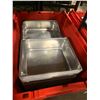 Image 2 : BIN OF 12.5 X 10.5 STAINLESS COMMERCIAL RESTAURANT INSERTS *BIN INCLUDED*