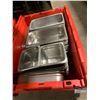 Image 2 : BIN OF ASSORTED STAINLESS COMMERCIAL RESTAURANT INSERTS *BIN INCLUDED*
