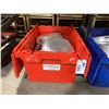 Image 1 : BIN OF THERMALLOY COMMERCIAL FRYING PANS & STACKS OF CHROME COMMERCIAL DESIGNER ICE BUCKETS
