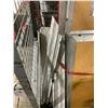 Image 2 : TEAK INTERLOCKING DANCE FLOOR PANELS ON MOBILE CART *CART INCLUDED*