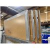 Image 3 : TEAK INTERLOCKING DANCE FLOOR PANELS ON MOBILE CART *CART INCLUDED*