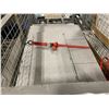 Image 3 : GREY INTERLOCKING PLASTIC DANCE FLOOR/ BANQUET FLOORING TILES ON MOBILE CART *CART INCLUDED*