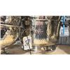 Image 2 : 4- XL HAMMERED STAINLESS STEEL DOUBLE WALL ICE MERCHANDISERS & 3