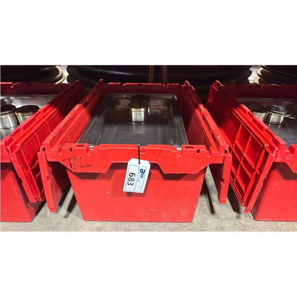 STAINLESS 22" X 14" COMMERCIAL RESTAURANT CHAFING DISH IN CRATE *CRATE INCLUDED*