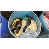 Image 3 : BARREL FULL OF ASSORTED SIZE/LENGTH/COLOR BANQUET LINENS *BARREL INCLUDED*
