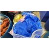 Image 2 : BARREL FULL OF ASSORTED SIZE/LENGTH/COLOR BANQUET LINENS *BARREL INCLUDED*