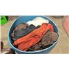 Image 2 : BARREL FULL OF ASSORTED SIZE/LENGTH/COLOR BANQUET LINENS *BARREL INCLUDED*