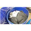 Image 2 : BARREL FULL OF ASSORTED SIZE/LENGTH/COLOR BANQUET LINENS *BARREL INCLUDED*