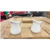 Image 2 : PALLET OF 16 OZ WHITE CREAMERS, SUGAR BOWLS WITH LIDS & WHITE COFFEE CUPS