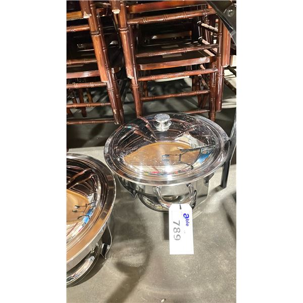 STAINLESS STEEL 15" ROUND COMMERCIAL RESTAURANT CHAFING DISH