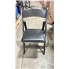 Image 2 : PALLET OF 50 BLACK WOODEN FOLDING EVENT CHAIRS
