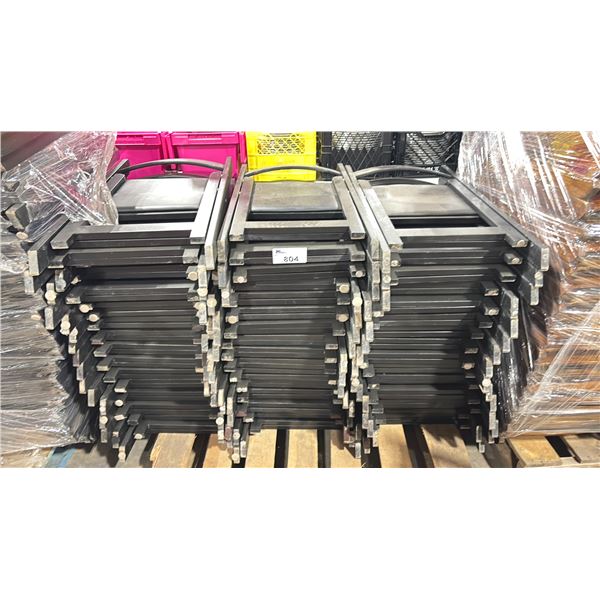 PALLET OF 50 BLACK WOODEN FOLDING EVENT CHAIRS